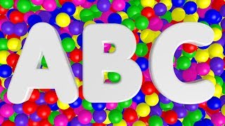 Learn ABC with Colorful Balls for Kids Alphabet A to J [upl. by Sigrid776]