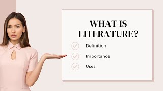 Introduction to Literature Definition of Literature  Lecture 1  What is Literature [upl. by Gore]