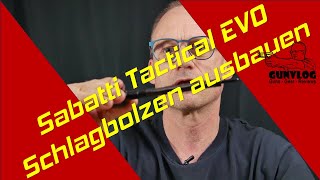 Schlagbolzen Ausbauen  Sabatti Tactical EVO [upl. by Theona]