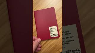 Muji Notebook Haul [upl. by Boaten382]