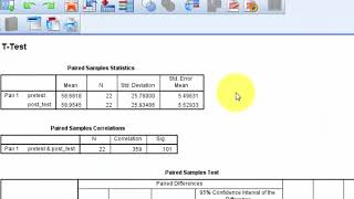 Paired t test What you will be tested on [upl. by Broadbent275]