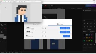 Downloading layers frames and GIFs at different sizes [upl. by Andri]