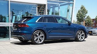 Audi Q8 50 TDI Sline  Galaxy Blue Metallic [upl. by Atener]