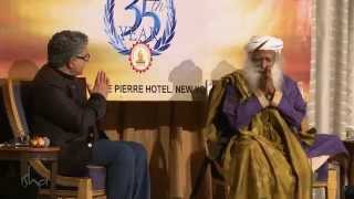 Ancient Wisdom in Modern Times  Deepak Chopra and Sadhguru moderated by Ms Chandrika Tandon [upl. by Gadmon]