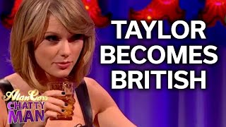 Taylor Swift Becomes A Tad Bit More British With Alan  Full Interview  Alan Carr Chatty Man [upl. by Billmyre]