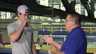 Getting to Know Your Kitchener Rangers  Mitchell Martin  Rogers tv [upl. by Hendel153]