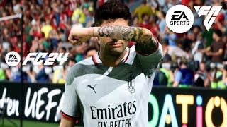 FC 24  AC Milan vs Liverpool A Champions League Classic Revisited [upl. by Niarb66]