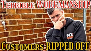 CLIENTS were RIPPED off Repointing job gone Terribly WRONG construction vlog [upl. by Rabi]