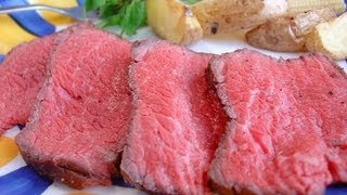 ローストビーフの作り方（炊飯器で作るレシピ）  How To Make Tender Roast Beef [upl. by Anilra]