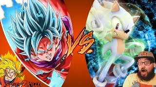 Goku vs Sonic By Studio B Animation TODD REACTION [upl. by Asiral]