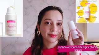 Hyphen Advanced Depigmentation Serum Review [upl. by Imis]