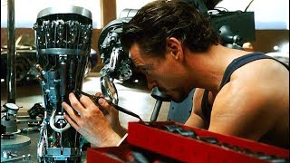 Iron Man  Making the Mark II Armor  First Test Scene  Iron Man 2008 Movie CLIP HD [upl. by Hieronymus]