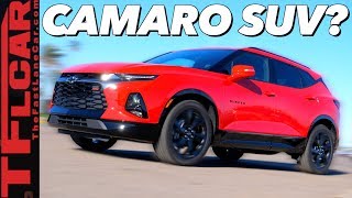 The 2019 Chevy Blazer Is No Longer Your Fathers Truck First Drive Review [upl. by Lowell20]