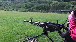 Shooting the KPV145 HMG heavy machine gun shortvideo [upl. by Enaerb]