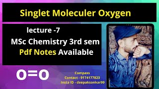 Lecture 7 Photochemical reaction Msc3rd sem by Compass [upl. by Nahsab]