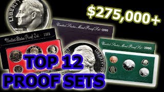 12 Rare amp Valuable Proof Sets Worth Money YOU Should Be Checking [upl. by Ymirej]