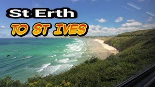 A train ride from St Erth To St Ives [upl. by Hamian]