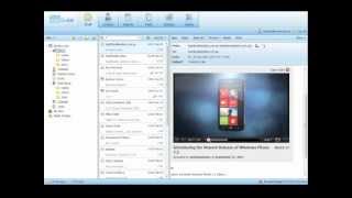 MailEnable Video Webmail  Embedded Youtube Player [upl. by Brawley]