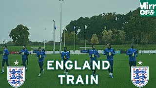 KANE SAKA AND GREALISH TRAIN  but no Jude Bellingham as England prepare to face Malta [upl. by Urissa708]