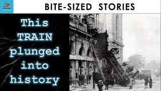 The Montparnasse Train Derailment 1895  Famous Train Disasters [upl. by Burtis]