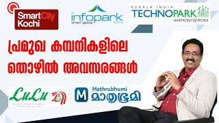 LULU JOBSSMARTCITY KOCHITECHNOPARK amp INFOPARK JOBSDIPLOMA JOBSCAREER PATHWAYDrBRIJESH JOHN [upl. by Ide391]