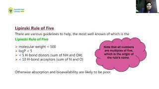 DRUG DESIGN  Lipinski rule [upl. by Maia]