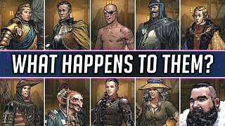 Thronebreaker ► Every Companions Final Conversation What will they do next The Witcher Tales [upl. by Merton]