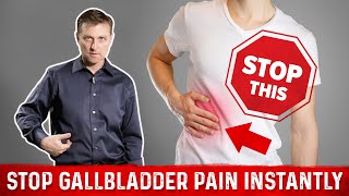 How To Stop Gallbladder Pain Instantly – Dr Berg [upl. by Idnac]