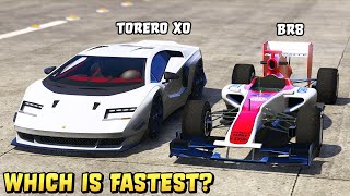 GTA 5  TORERO XO vs BR8  Which is Fastest [upl. by Aihset]