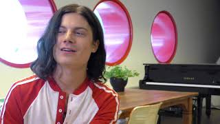 BØRNS interview  Garrett Borns part 2 [upl. by Petronia]