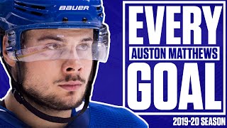 Every Auston Matthews Goal From 201920So Far [upl. by Elaina652]