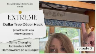 EXTREME Dollar Tree Hack for Home Decor Youll wish you knew sooner diy budget dollartreediy [upl. by Ocsinarf]