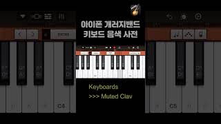 Muted Clav  iPhone Garageband keyboard tone [upl. by Busey]