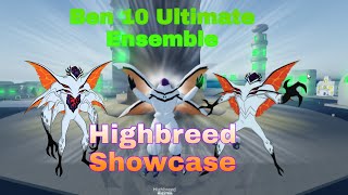 Ben 10 Ultimate Ensemble  Highbreed Showcase  Roblox [upl. by Karwan244]