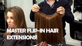 How To Use Flip In Hair Extensions [upl. by Dimitris]