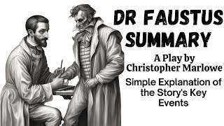 Dr Faustus Summary  A Play by Christopher Marlowe [upl. by Yddeg]