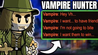 I HUNTED Vampire as the Vampire Hunter  Town of Salem [upl. by Aihceyt]