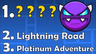 The NEW EASIEST DEMON in GEOMETRY DASH brand new level [upl. by Kcirdla]