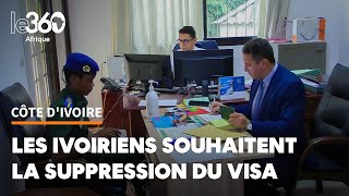 L’ambassade du Maroc à Abidjan croule sous les demandes de visa [upl. by Darryl818]