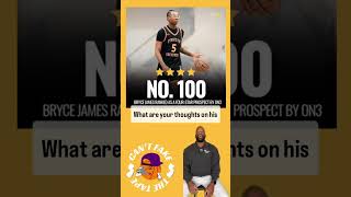 Should Bryce James really be ranked 100th in the class of 2025 for high school basketball [upl. by Arraeic811]