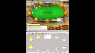 Poker Bot WarBot demonstration on Poker Stars [upl. by Nace]