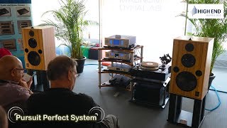 Harbeth 402 Magnum Dynalab room  High End Munich 2018 HiFi Show [upl. by Trstram993]