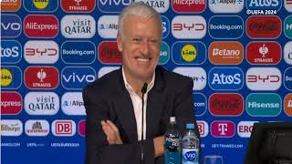 Didier Deschamps Post Match Press Conference Netherlands vs France 00 [upl. by Ahserkal]