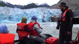 A Massive Glacier Calving in Alaska [upl. by Eical]