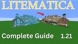 How to use Schematics in 121 update of Minecraft [upl. by Droffats499]