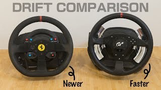 【Drift Comparison】Thrustmaster T300RS vs T500RS [upl. by Auqenaj]