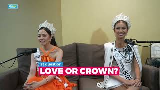 Binibining Pilipinas 2024 Queens answer relationship questions [upl. by Yecaw]