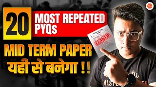 Class 10 Physics PYQs  20 Most Repeated Previous year questions jo CBSE हमेशा पूछता है [upl. by Marieann]