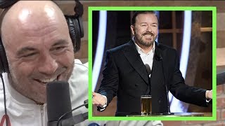 Joe Rogan on Ricky Gervais Golden Globes Monologue [upl. by Natanoj825]