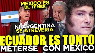 PRENSA ARGENTINA quot MEXICO TIENE TANTO PODER QUE DEJA SIN LUZ ECUADOR EN DIA DE LA MADRE [upl. by Elyrad]